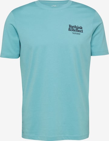 s.Oliver Shirt in Blue: front