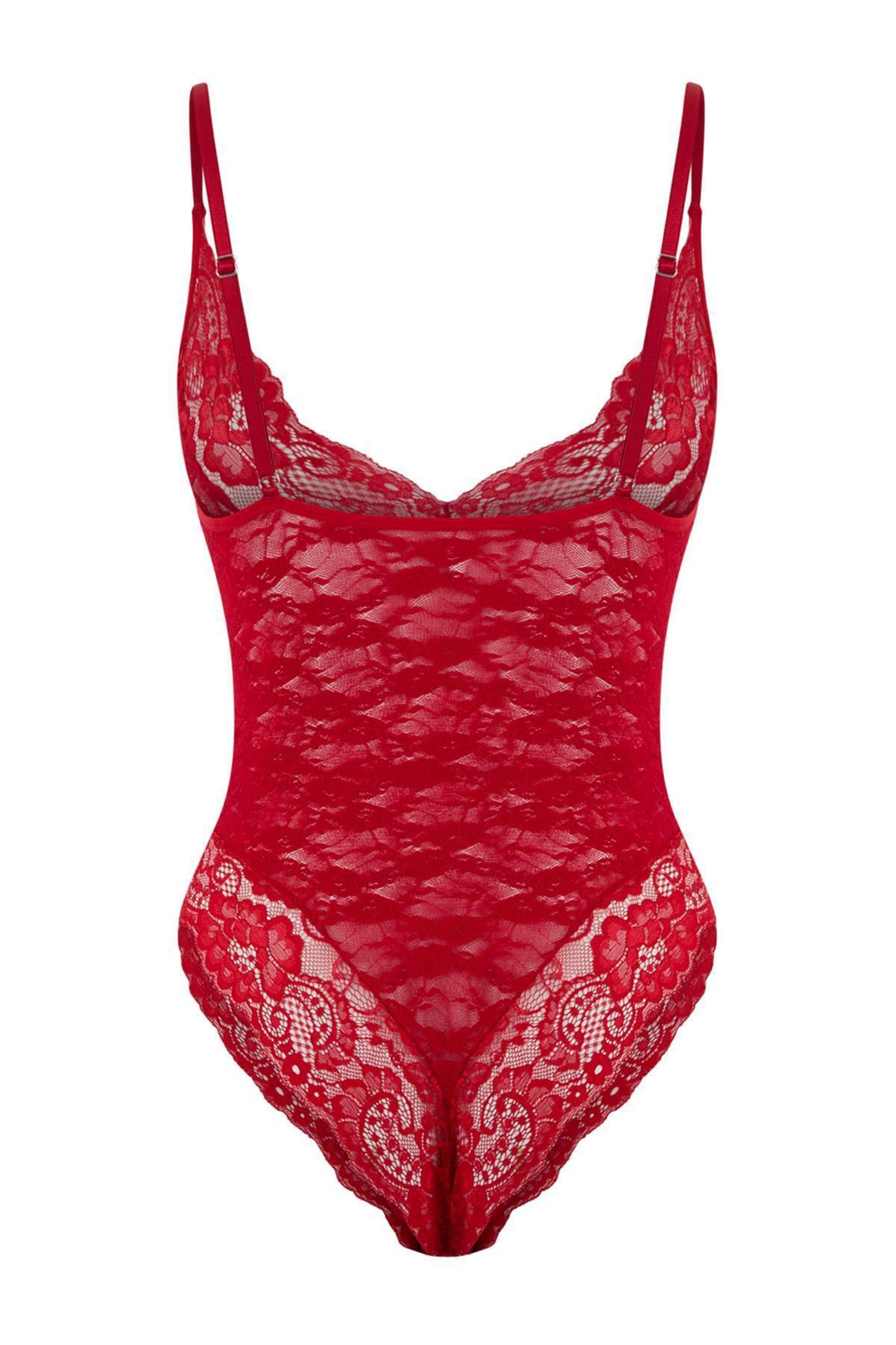 Trendyol Bodysuit in Red