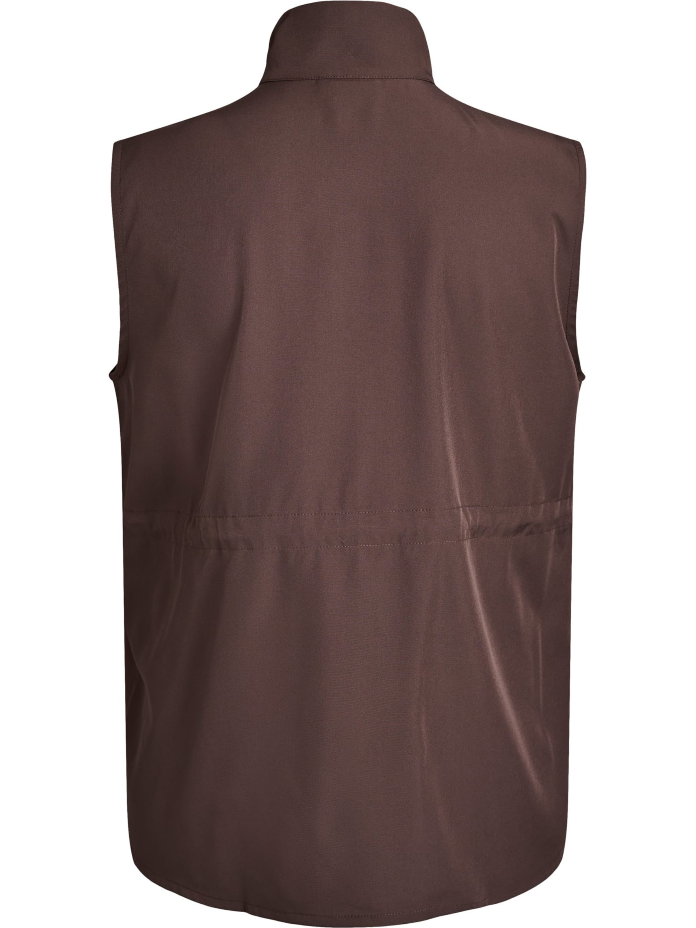 Gilet de sport 'Aclara' Active by Zizzi en marron