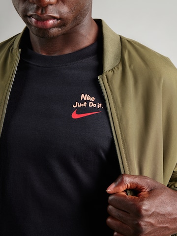 Nike Sportswear Majica | črna barva