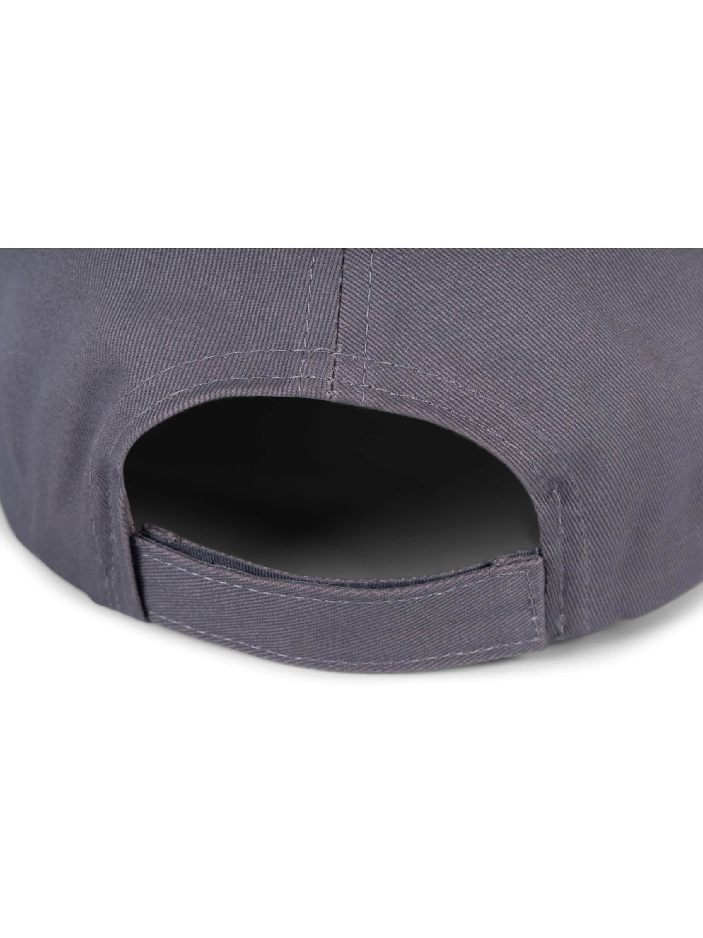 styleBREAKER Cap 'Baseball Cap Einfarbig' in Grey