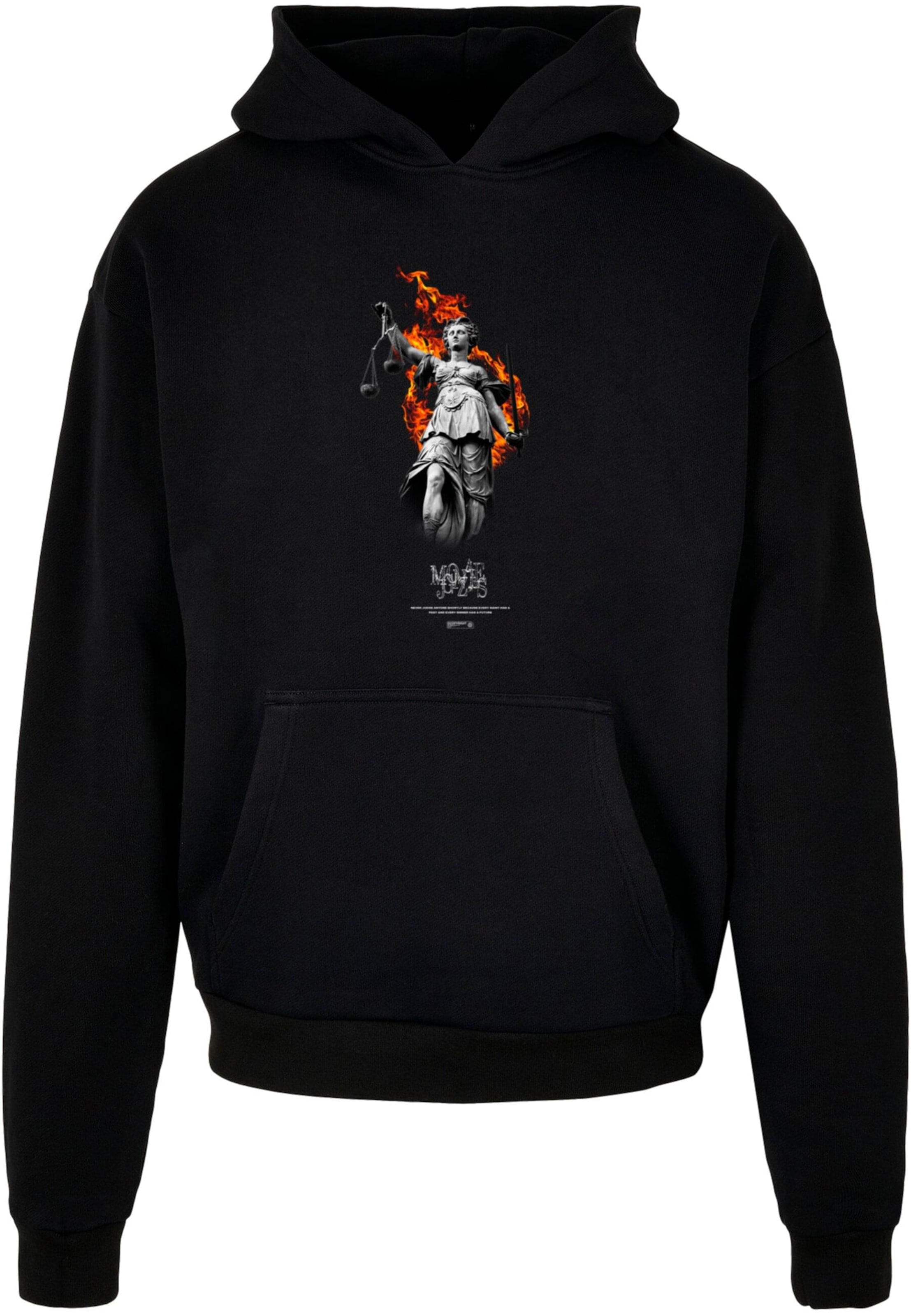 Sweat-shirt 'Justitia' MJ Gonzales en noir : devant