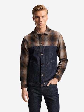 REPLAY Övergångsjacka '12 OZ RECYCLED INDIGO COTTON DENIM M13L0 .000.800 26B' i blå: framsida
