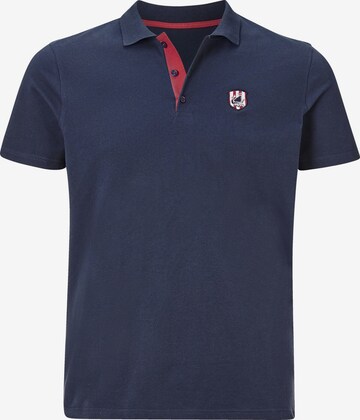 Jan Vanderstorm Shirt ' Nisse ' in Blauw: voorkant