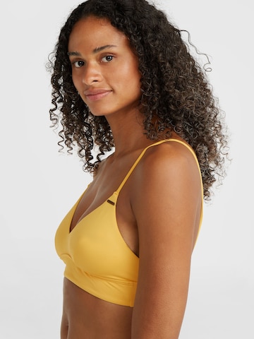 O'NEILL - Soutien Bustier Top de biquíni 'Wave' em amarelo