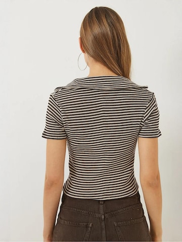 Maglietta di Bianco Lucci in beige