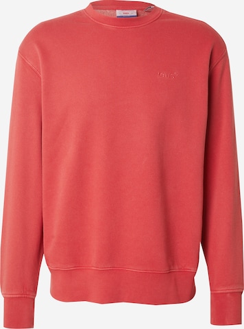 LEVI'S ® Свитшот 'AUTHENTIC' в Красный: спереди