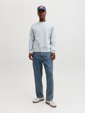 Sweat-shirt 'JJESOHO' JACK & JONES en bleu