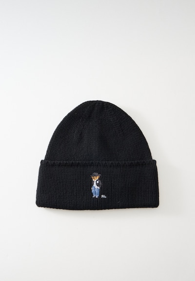 Căciulă pe 55-60 Polo Ralph Lauren pe negru, Vizualizare produs