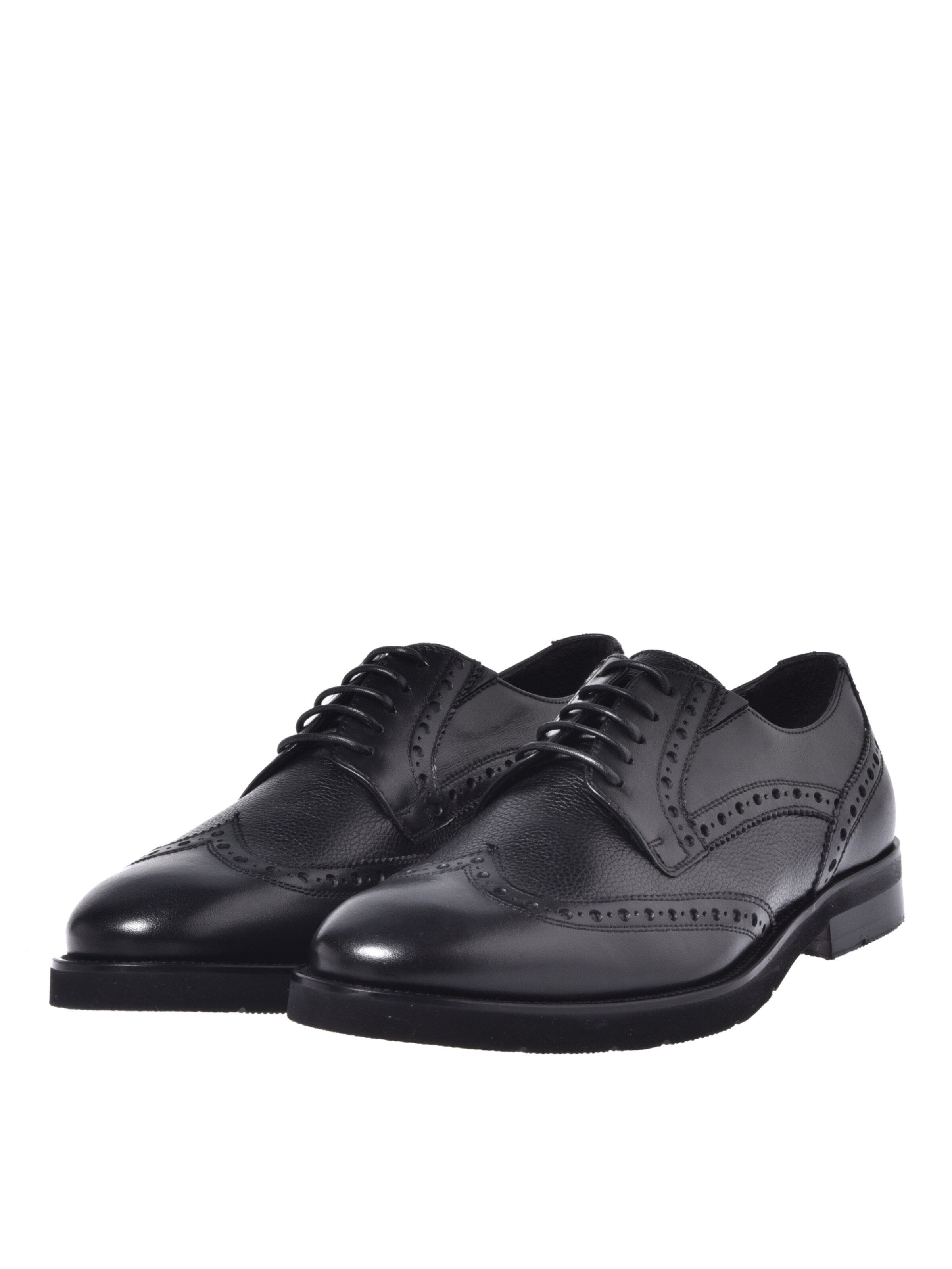 BALDININI Veterschoen in Zwart