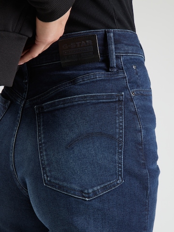 G-STARFlared/zvonoliki kroj Traperice 'Deck' - plava boja