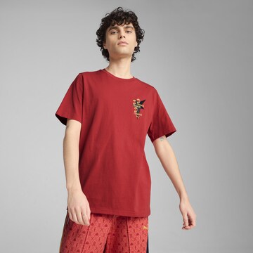 T-Shirt 'Road To Unity' PUMA en rouge