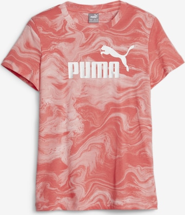 T-Shirt fonctionnel 'ESS+' PUMA en rose : devant