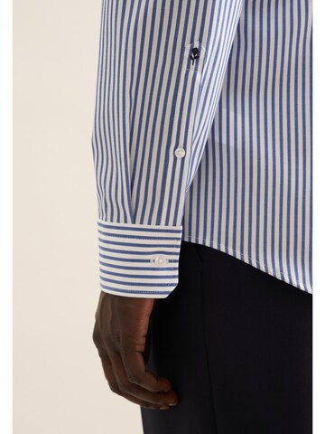 SEIDENSTICKER Slim Fit Hemd in Blau