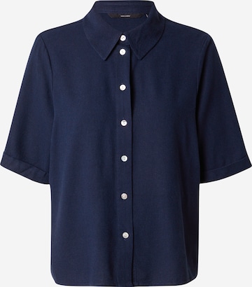 VERO MODA Blouse 'MYMILO' in Blue: front