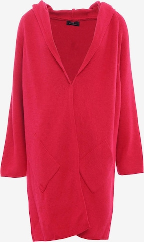 Zwillingsherz Fleece Jacket in Pink: front
