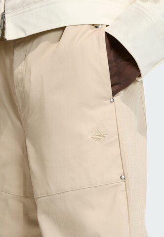 ADIDAS ORIGINALS Loose fit Trousers 'Premium Essentials' in Beige