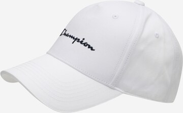 Casquette Champion Authentic Athletic Apparel en blanc : devant