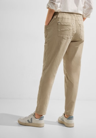 CECIL Slimfit Hose 'Tracey' in Beige