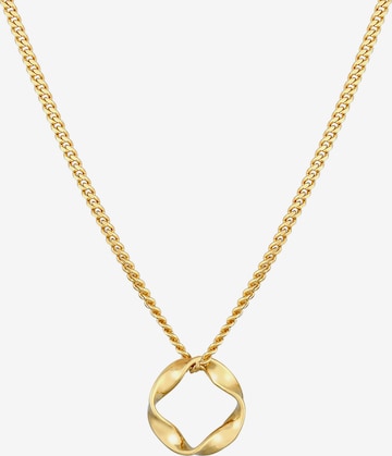 ELLI PREMIUM Halskette Twisted in Gold