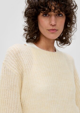 s.Oliver Pullover i beige