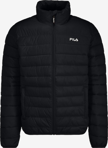 FILA Sportjas 'BUTZBACH' in Zwart: voorkant