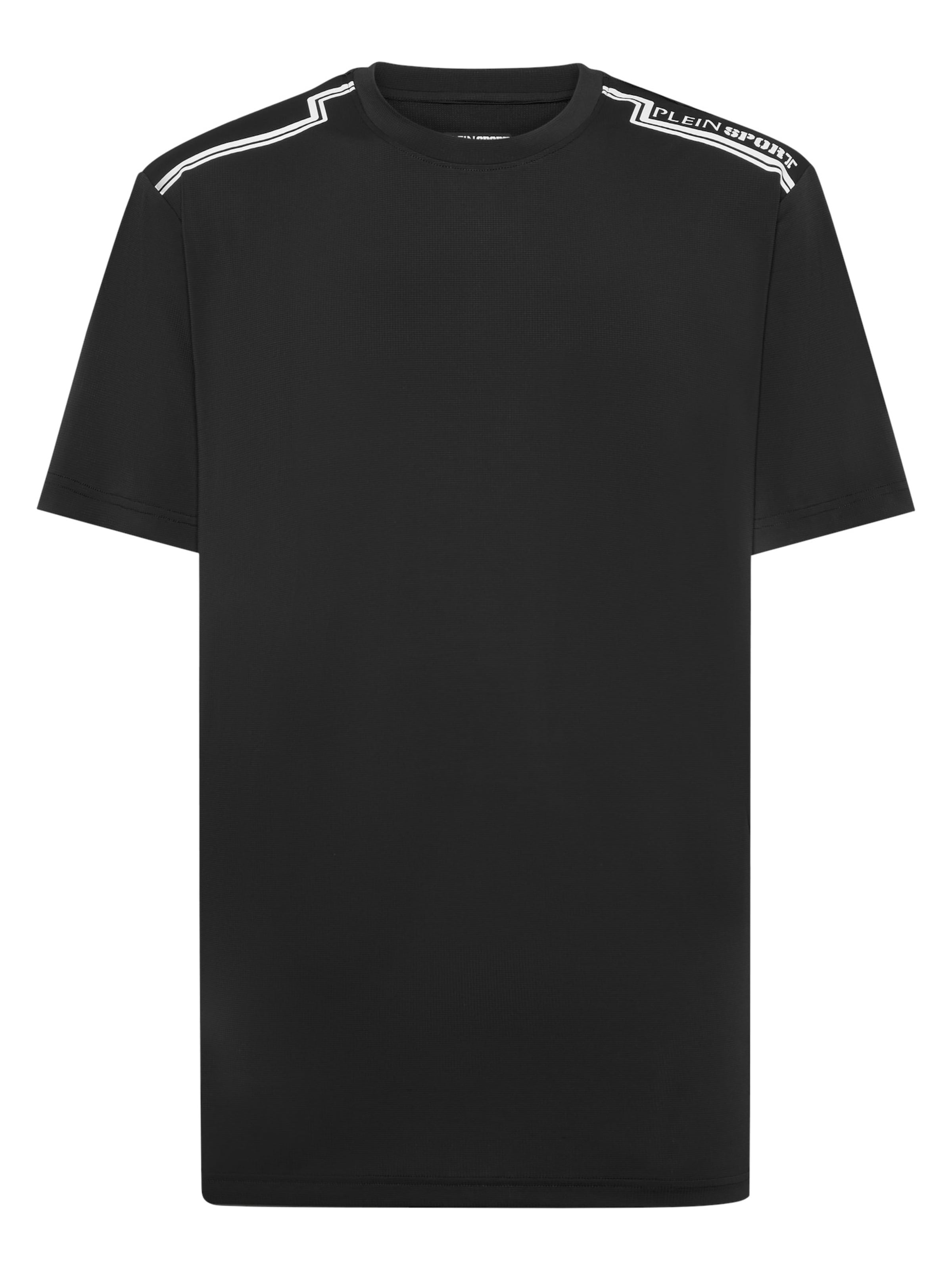Maglietta di Plein Sport in nero: frontale