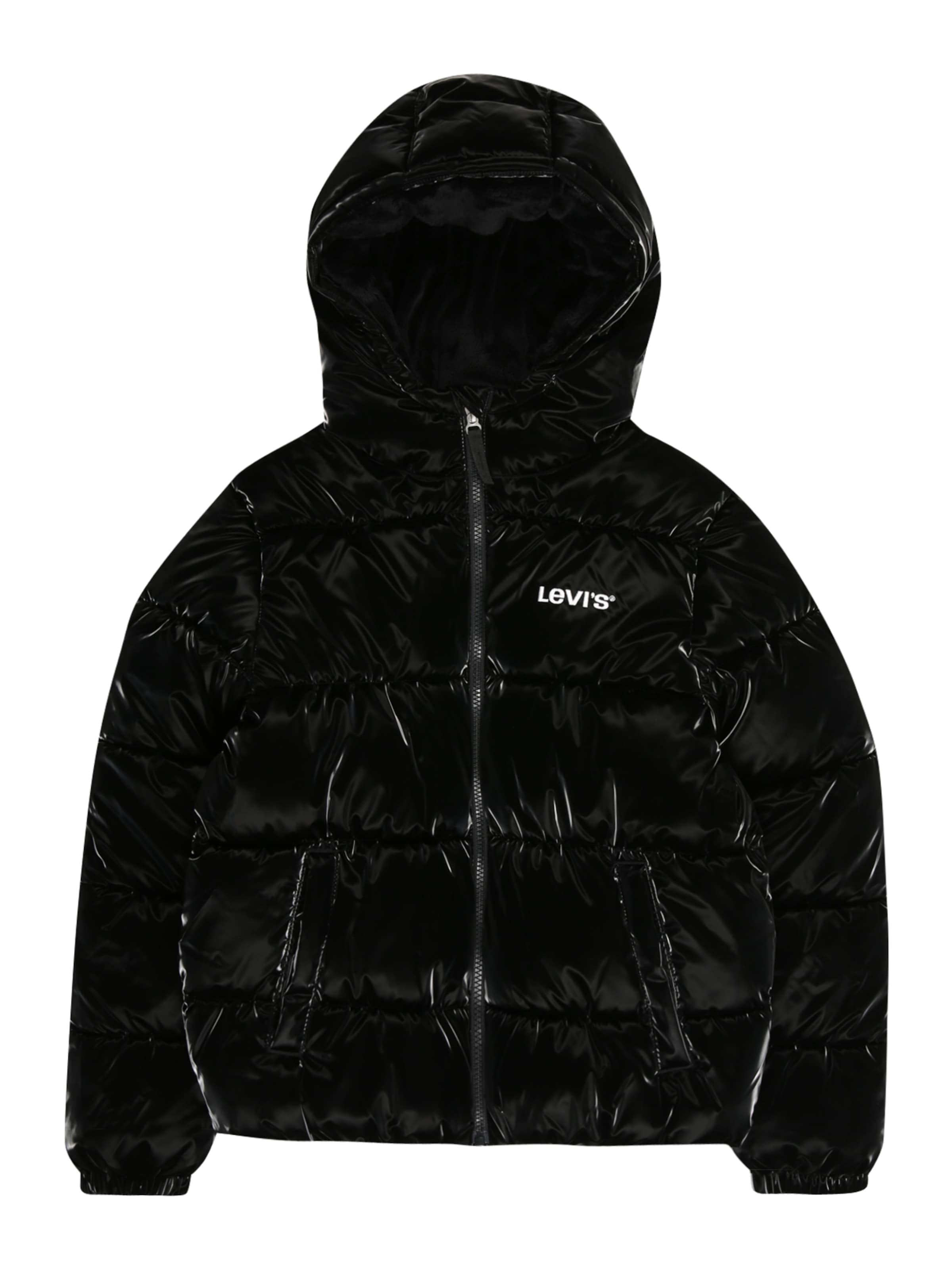 Levi's Kids Zimná bunda - Čierna: predná strana