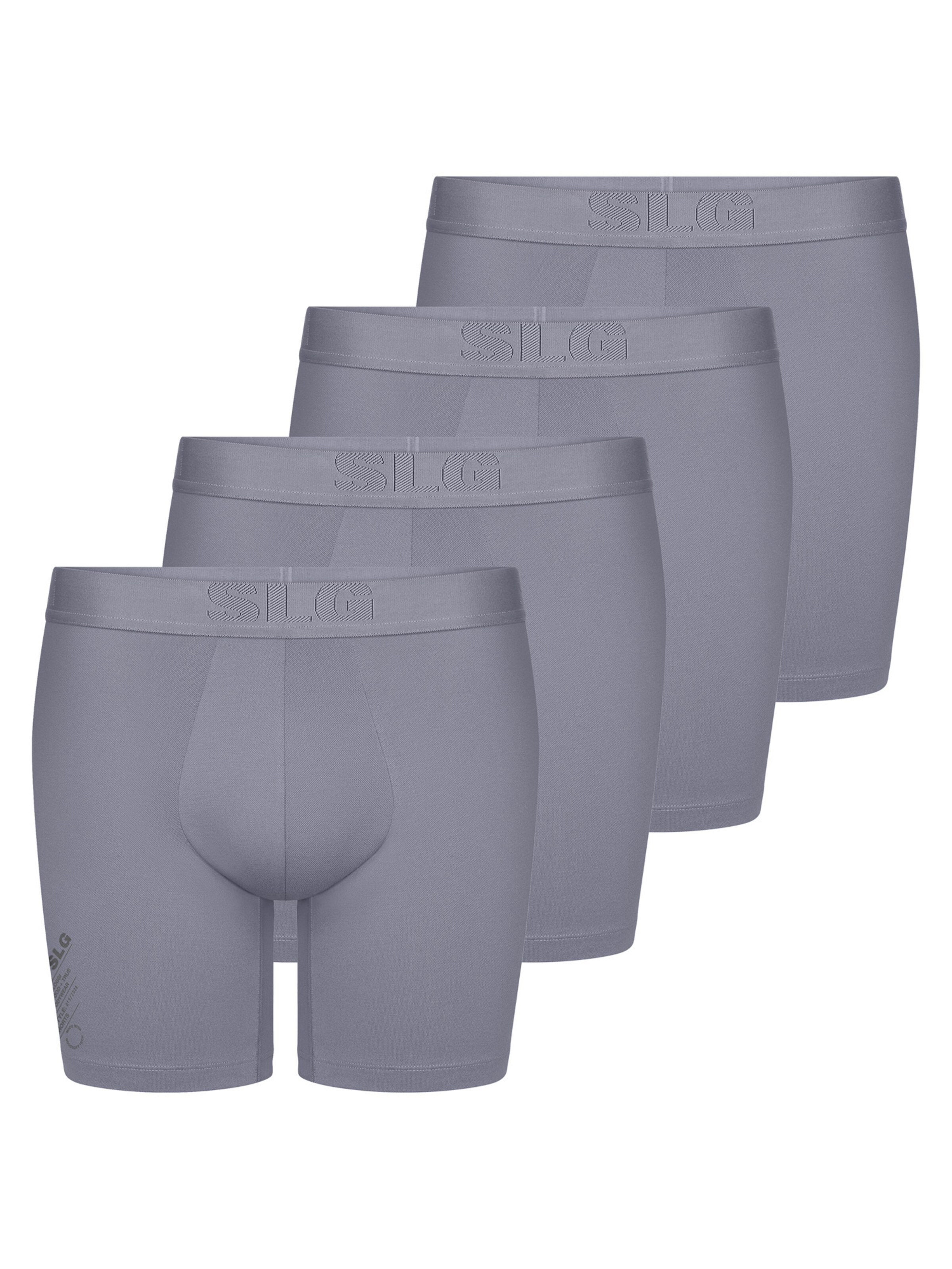 SLOGGI Boxershorts 'SLG Base Soft' in de kleur Grijs, Productweergave