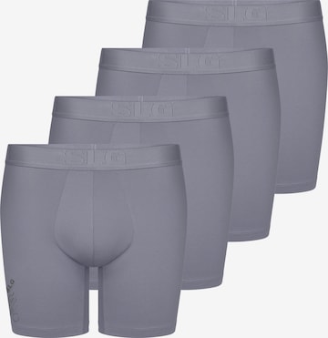 SLOGGI Boxer shorts 'SLG Base Soft' in Grey: front