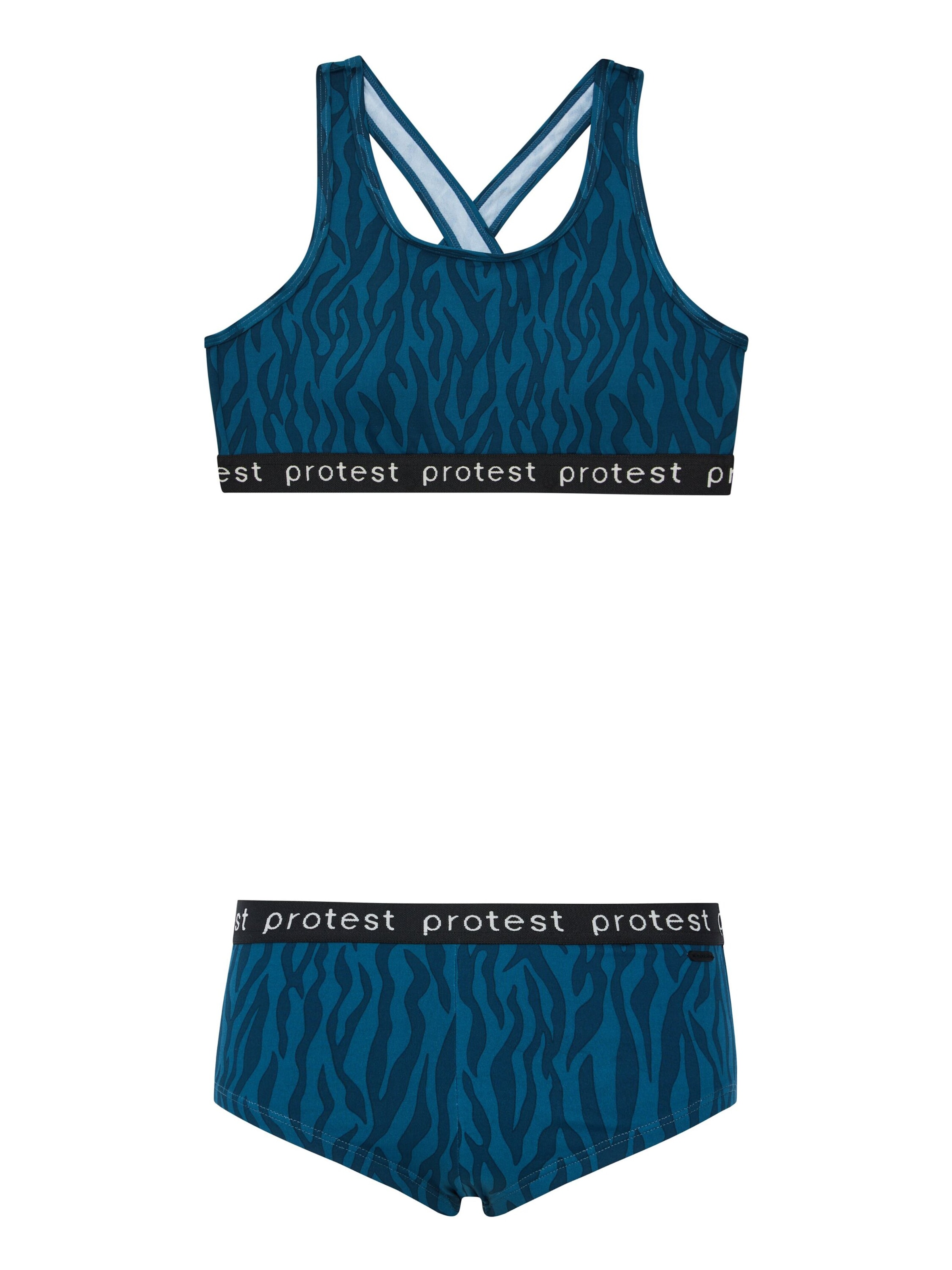 PROTEST Bikini 'PRTMonica JR' in Blue: front