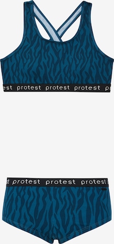 PROTEST Bikini 'PRTMonica JR' in Blue: front