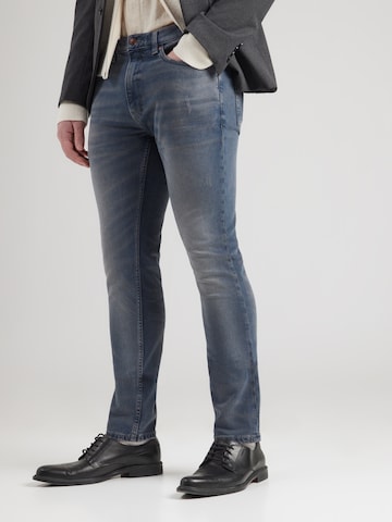 HUGO - Slimfit Vaquero '734' en azul: frente