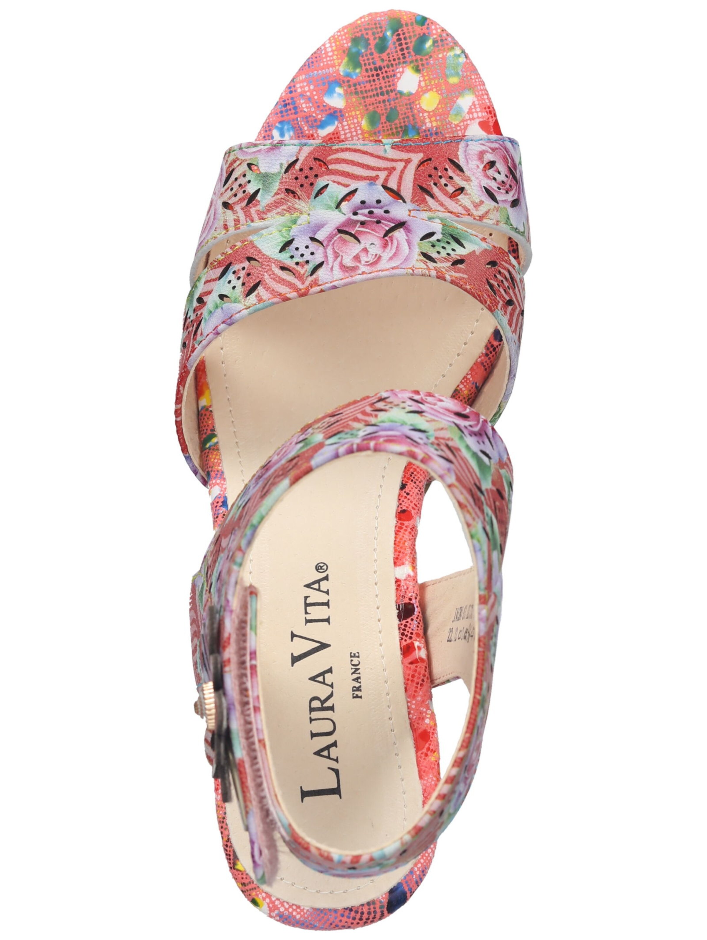 Sandales à lanières Laura Vita en mélange de couleurs