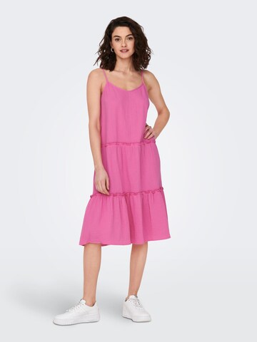 JDY Kleid 'Theis' in Pink