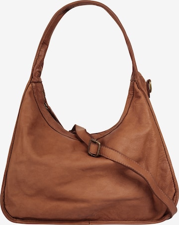 Cabas Samantha Look en marron : devant