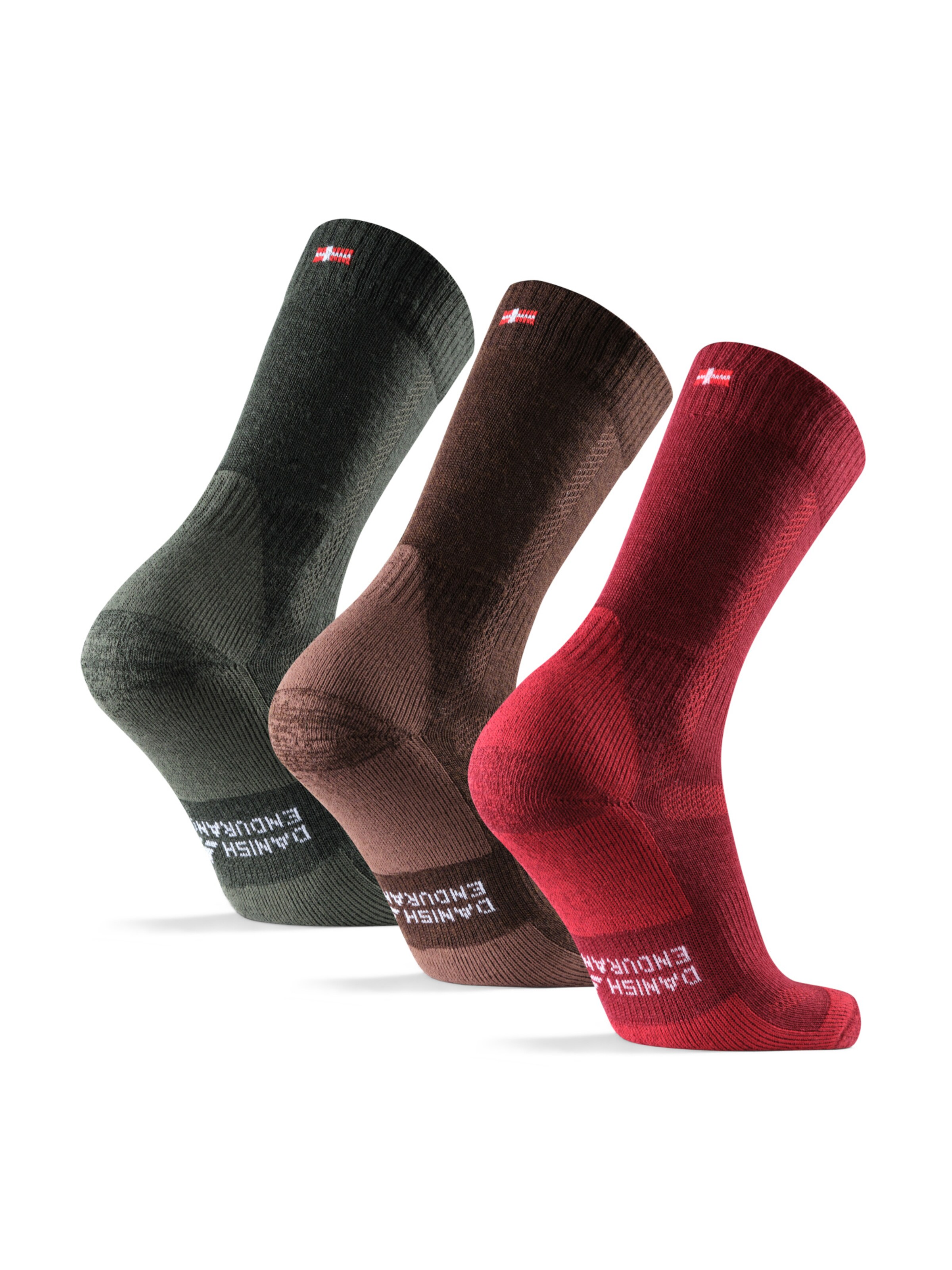 Chaussettes de sport 'Hiking Classic' DANISH ENDURANCE en mélange de couleurs