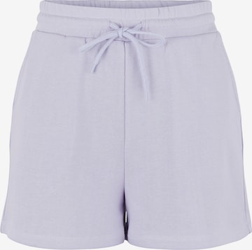 PIECES Trousers 'PCChilli' in Purple: front
