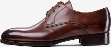 Van Laack Lace-Up Shoes 'Derby Lace Up Vonto' in Brown: front