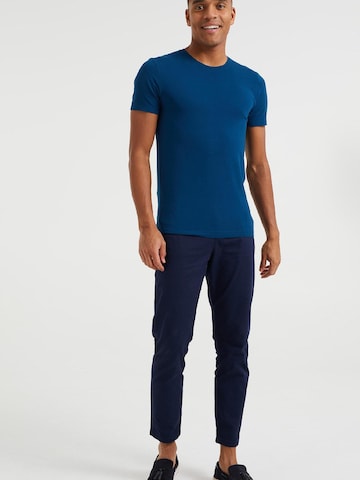 T-Shirt WE Fashion en bleu