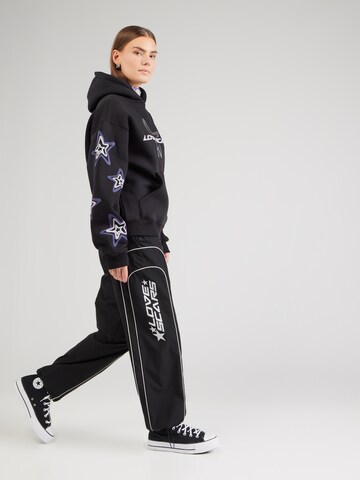 Love Scars Loosefit Kalhoty – černá