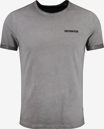 Key Largo Bluser & t-shirts 'MT DESTINATION' i grå: forside