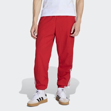 ADIDAS ORIGINALS Tapered Pants 'Firebird' in Red: front