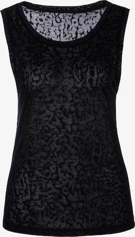 LASCANA ACTIVE Sports Top in Black: front