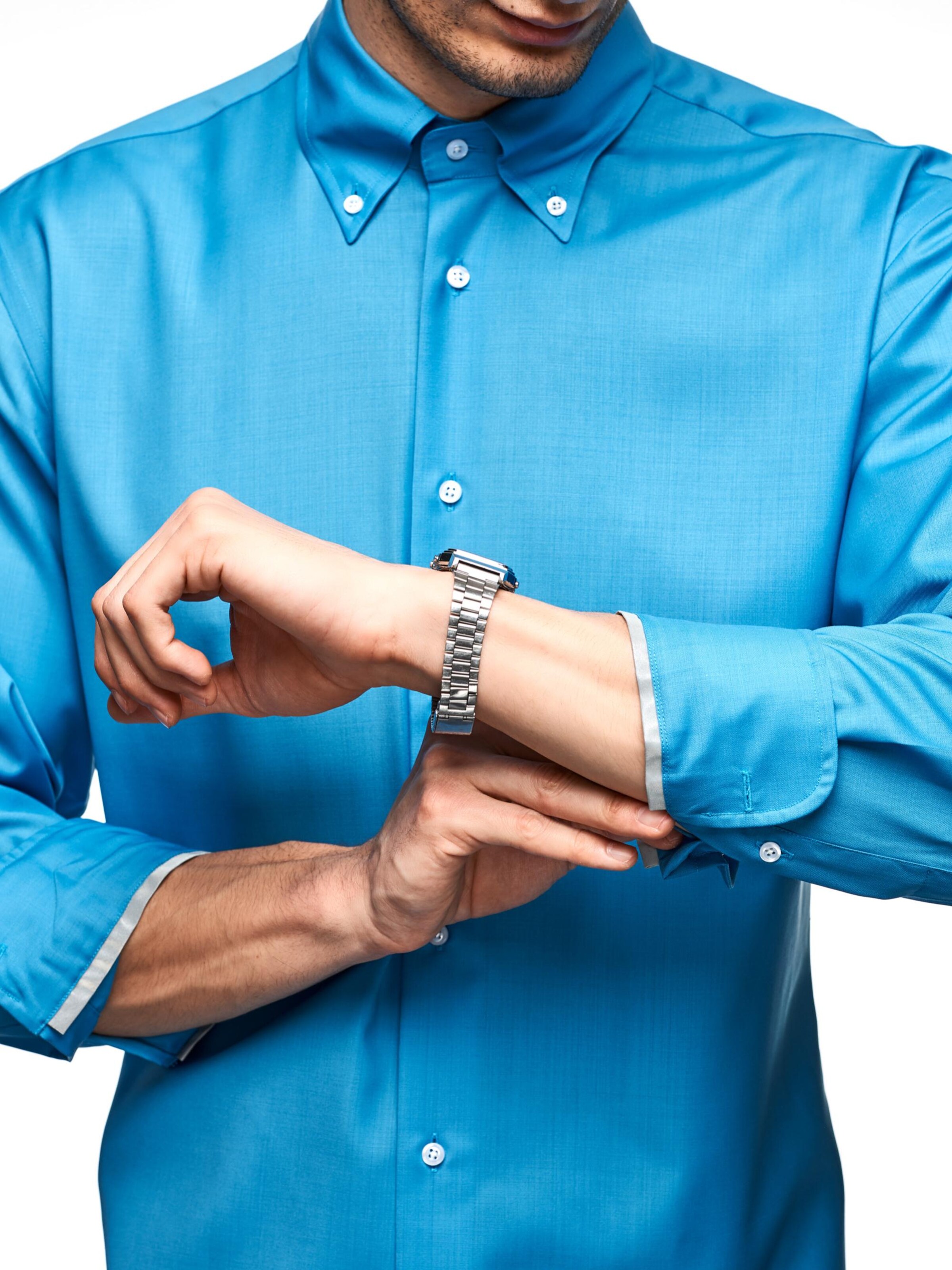 AlbumLeo Regular fit Overhemd in Blauw