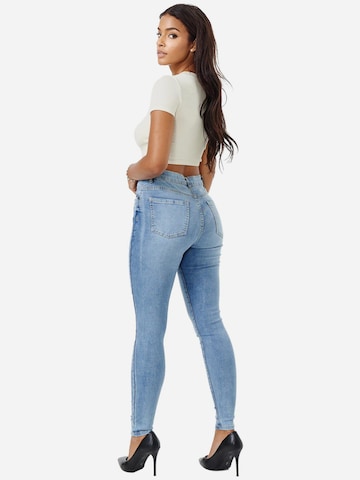 Tazzio Skinny Jeansy 'F107' w kolorze niebieski