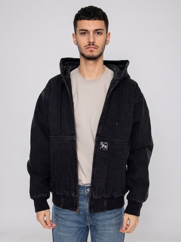 HUF Kurtka przejściowa 'Boulder Work Jacket -- Black Men's Jacket Men' w kolorze czarny