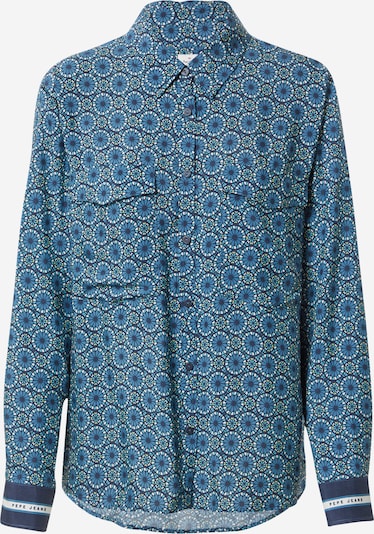 Pepe Jeans Blúzka 'LISA' - modrá / svetlomodrá / svetložltá / biela, Produkt