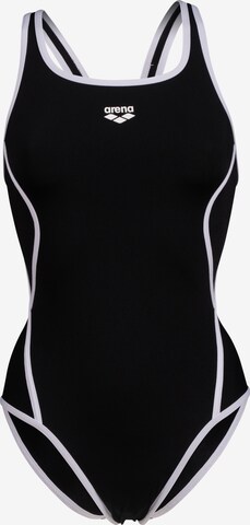 ARENA Active Swimsuit in Black: front