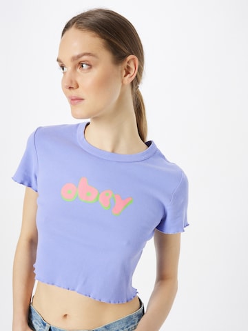 Obey Shirt in Lila